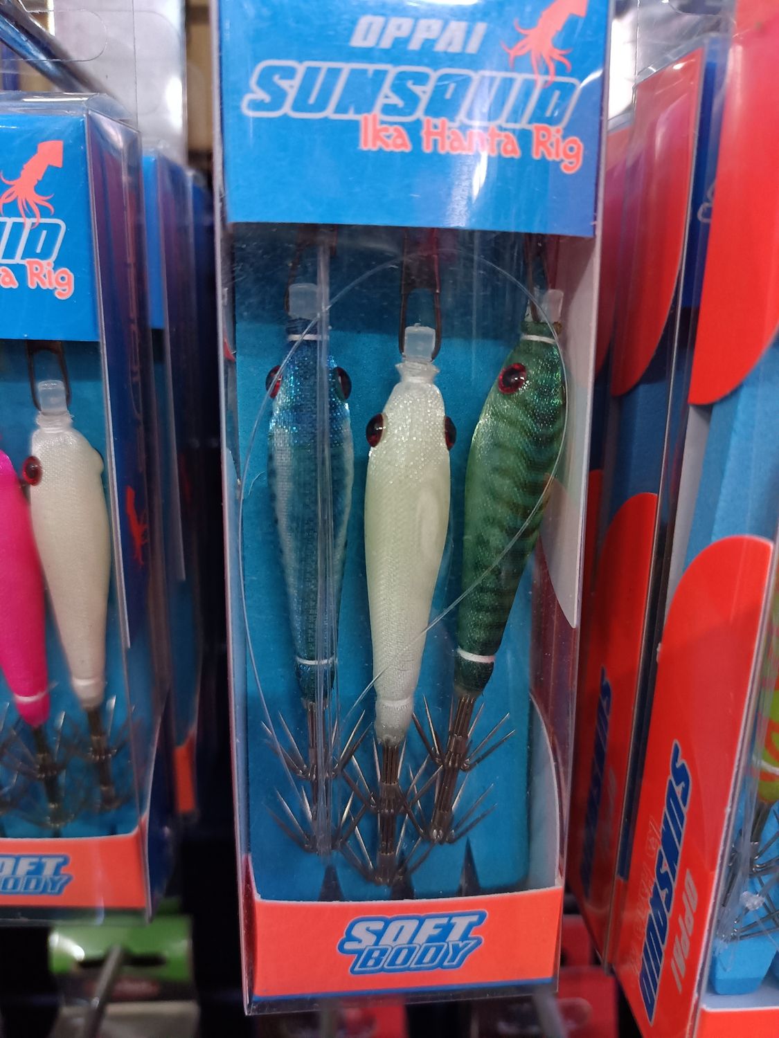 Señuelo Bajo Pajaritos OPPAI Sunsquid IKA HANTA / #1.5 x 3 / Set OPPO / 841346