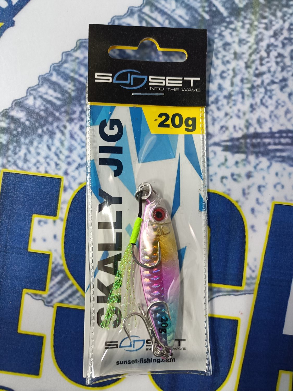 Jig Sunset Skally 55mm / 20Gr / Laser Rainbow / 957658