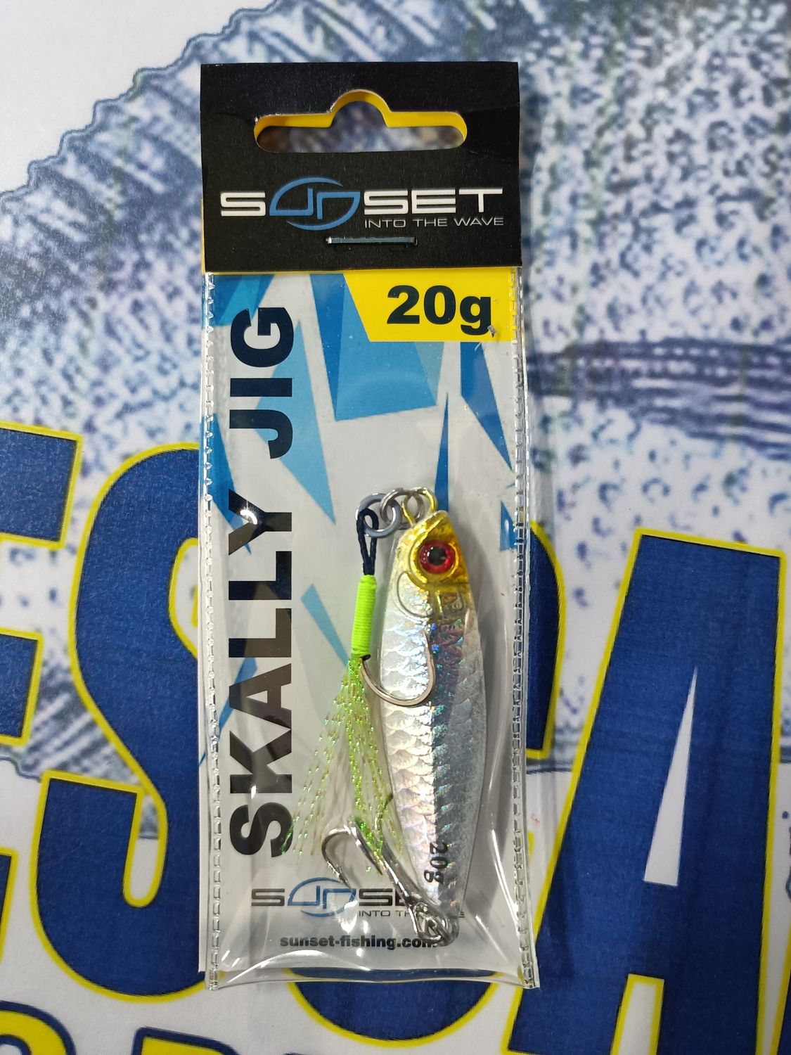 Jig Sunset Skally 55mm / 20Gr / Laser White / 957610