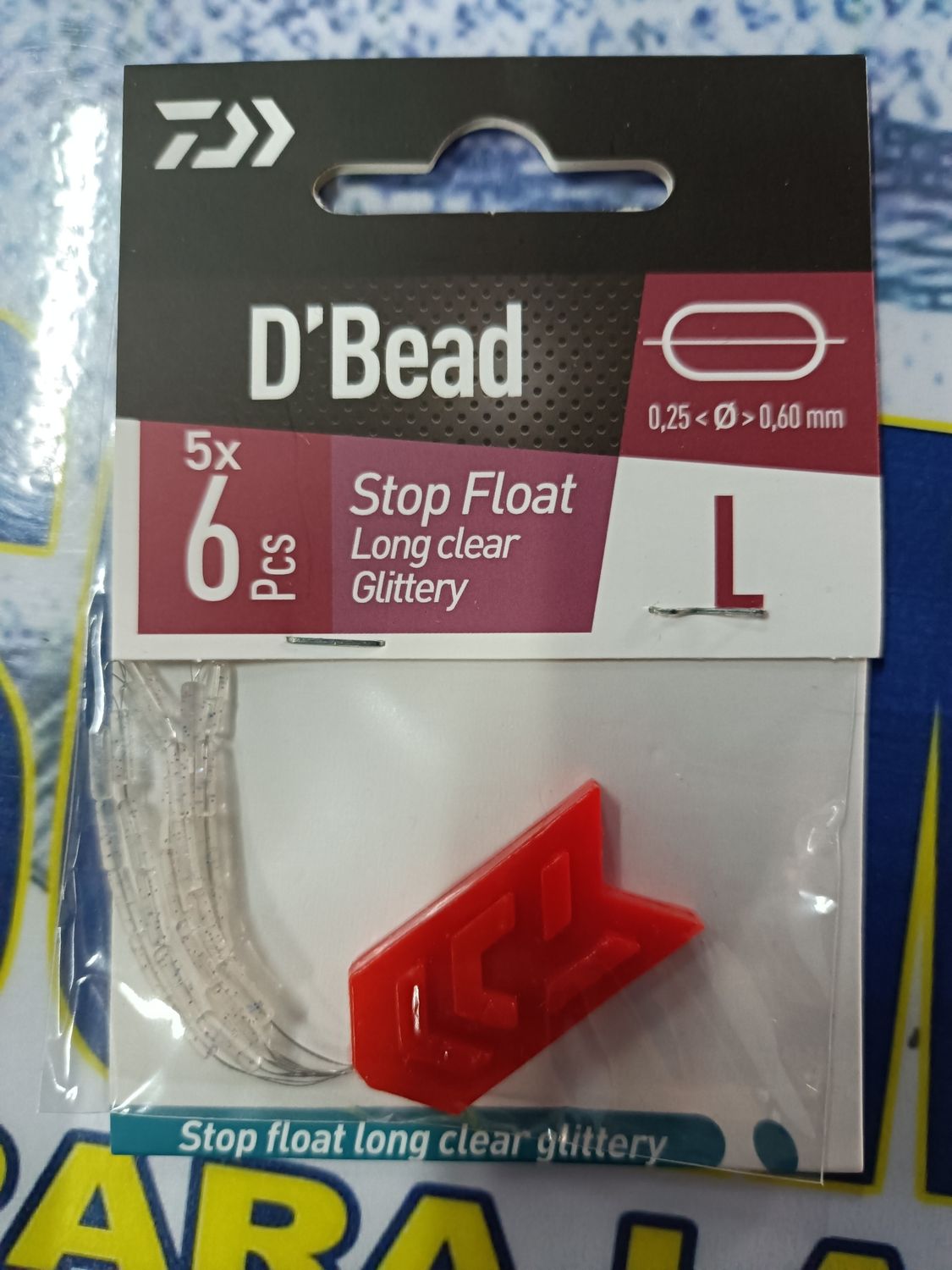 Tope Silicona Talla L Cilindro - 0.25x0.60 - 5x6pcs - Daiwa - 384858