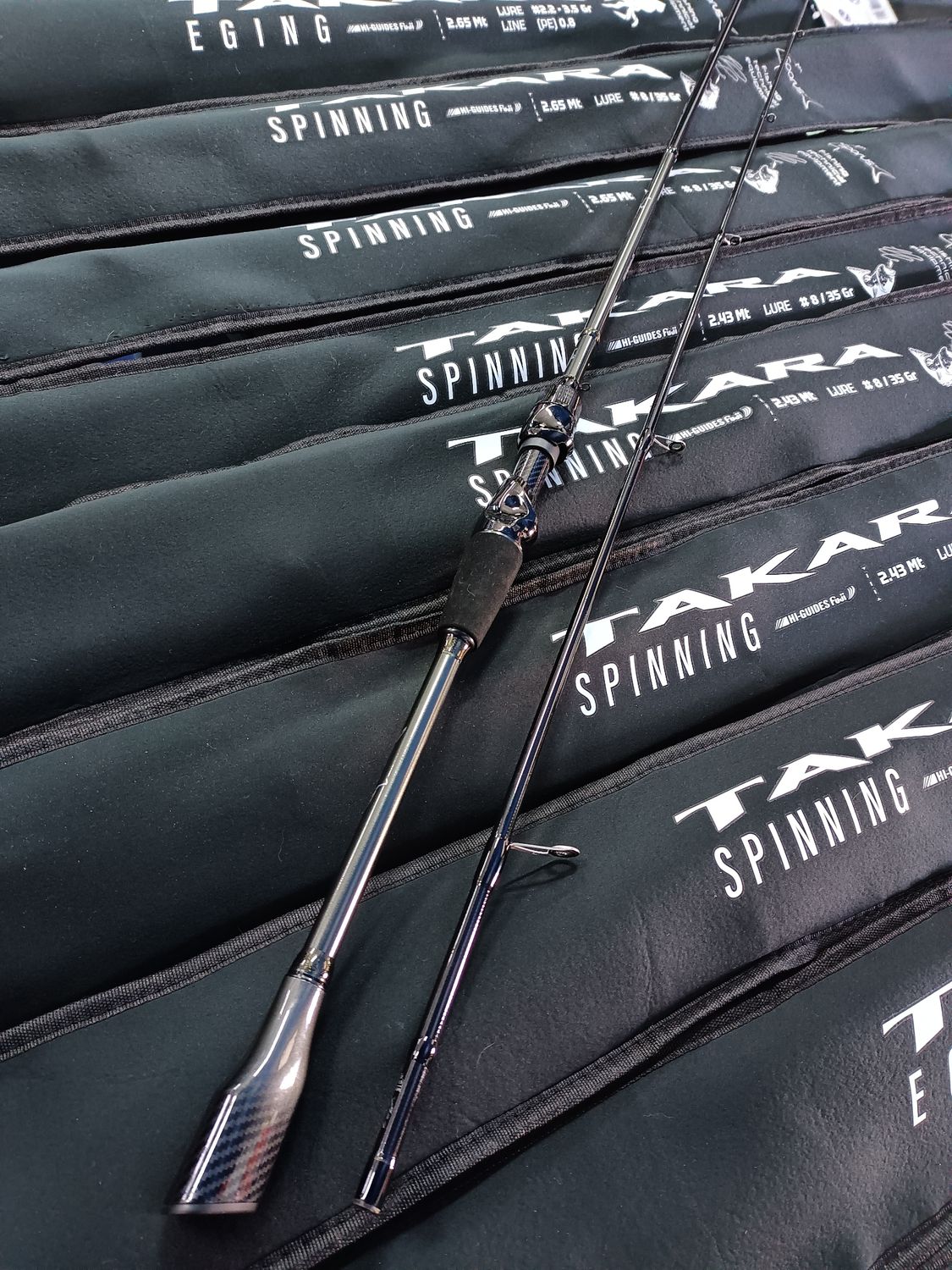 Caña TAKARA EGING 2.43Cm - SPARUS - 2.2/3.5 - Fuji - 292473