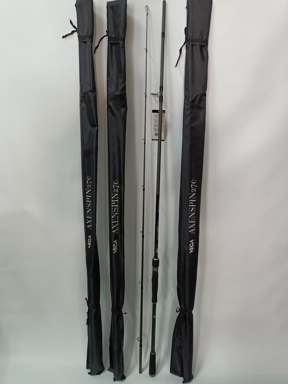 Caña Vega AXEN SPIN 270 - Ac10/45 - Peso195Gr - High Resistence Carbón - 141499
