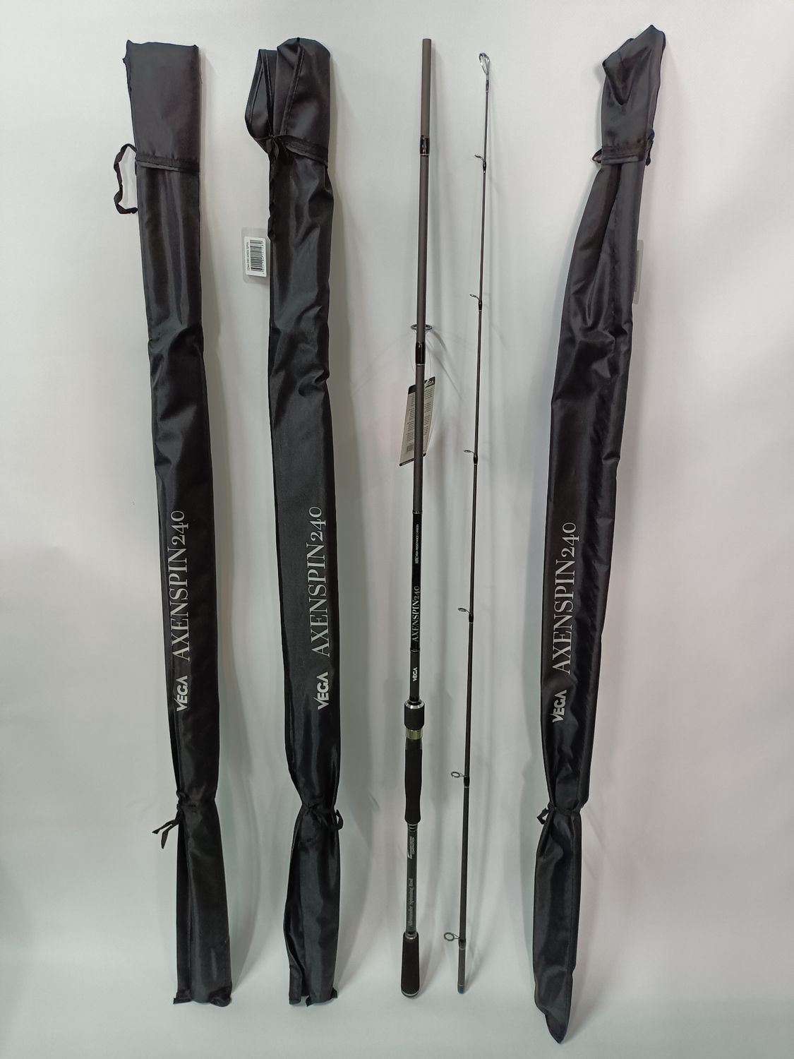 Caña Vega AXEN SPIN 240 - Ac10/45 - Peso155Gr - High Resistence Carbón - 141482