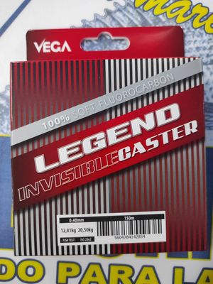 Linea 150 Mtr 0.40 mm / 20,50Kg - Vega LEGEND Invisible CASTER  100% Fluorocarbon - 142854
