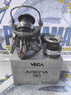Carrete Vega Arena 30 / Rod8 / Rat5.5:1 / Vu80Cm / Peso272Gr / Freno7Kg / 2 Bobinas / 147156