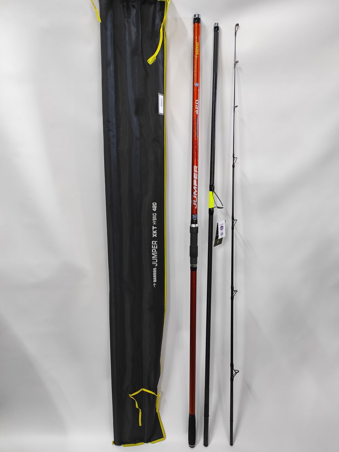 Caña SurfCasting Barros 4.20 JUMPER XKT LC Fuji Hybrid - Ac240Gr - 3 Tr / 280685