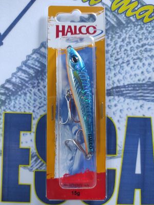 Señuelo HALCO SLIDOG 85 - 15Gr - H90 - BLUE FLUORO - 180256