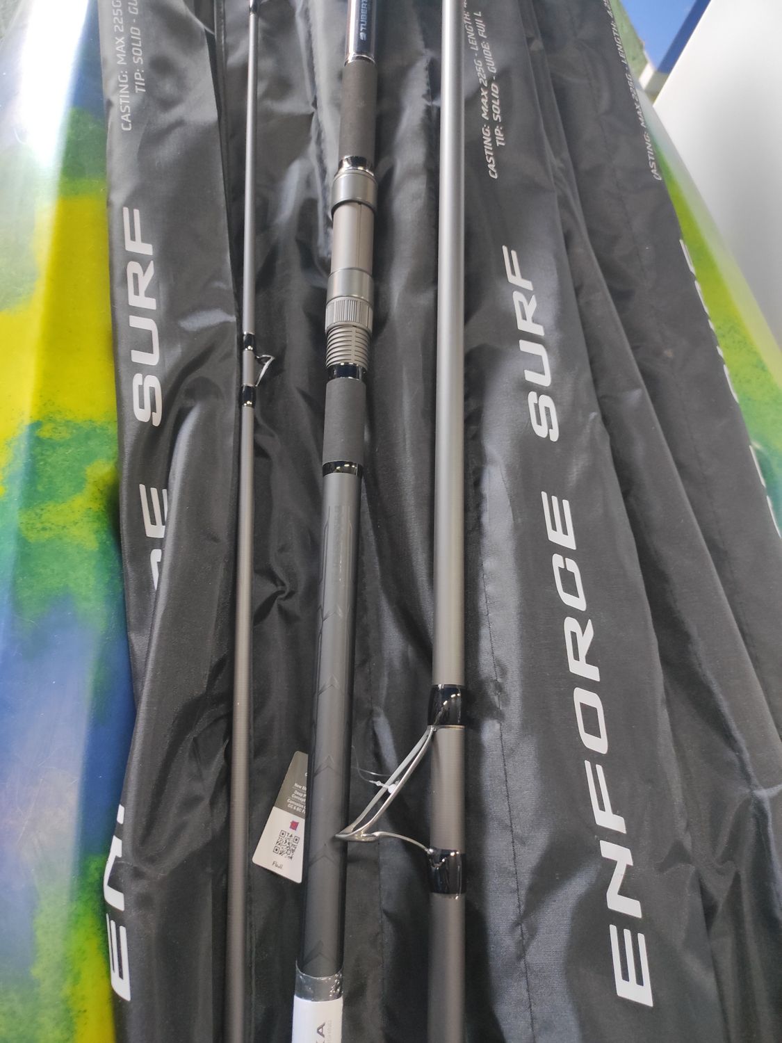 Caña Tubertini ENFORCE SURF L MT 4.25 - AC100/225 - Hibrida Fuji - Anillas LowRider - 524872 Caña Tubertini ENFORCE SURF L MT 4.25 - AC100/225 - Hibrida Fuji - Anillas LowRider - 524872