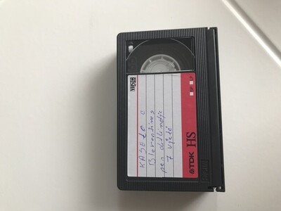 TDK HS VHS C Cassette