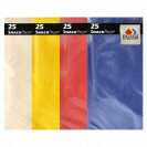 SERVIETTES COLORÉES 25 PCES SERVIETTES COLORÉES 25 PCES