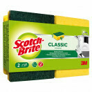 3M SCOTCH-BRITE ÈPONGE VAISELLE 2 PCES 3M SCOTCH-BRITE ÈPONGE VAISELLE 2 PCES