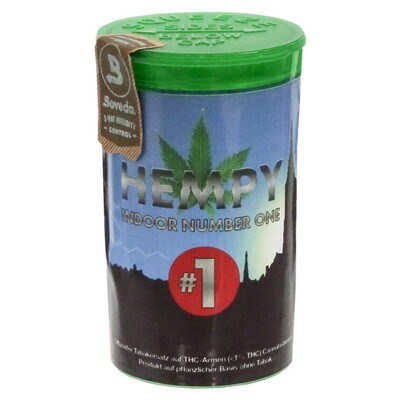 HEMPY NR. 1 INDOOR 5G
THC 0.9%/ CBD 23% HEMPY NR. 1 INDOOR 5G
THC 0.9%/ CBD 23%