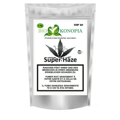 CBD BIOKONOPIA SUPER HAZE INDOOR 1.6G
THC<1% CBD<22% CBD BIOKONOPIA SUPER HAZE INDOOR 1.6G
THC<1% CBD<22%