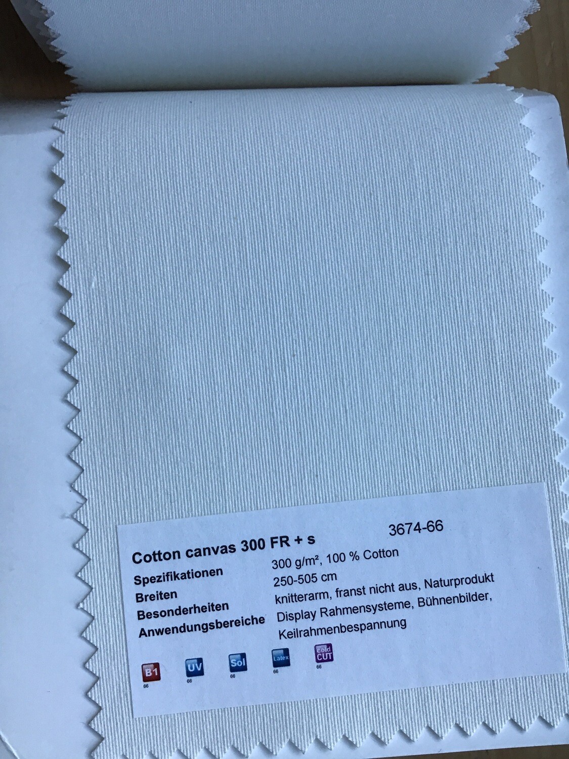 Coton Canvas 300 FR + S 3674-66 250-505
