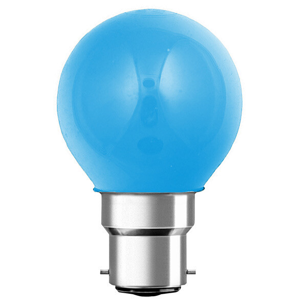 Lampe LED balle de golf Bleue 1W B22 60lm 30000H - KOSNIC