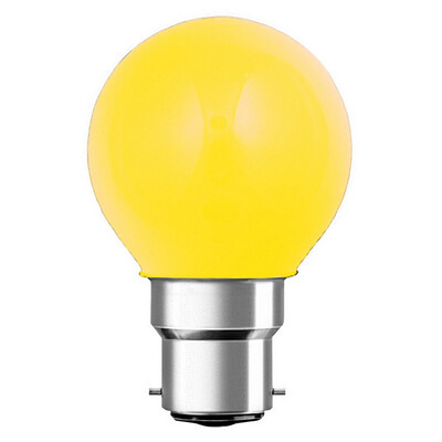 Lampe LED balle de golf Jaune 1W B22 60lm 30000H - KOSNIC
