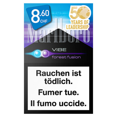 MARLBORO VIBE FOREST FUSION 50 YEARS LEP MARLBORO VIBE FOREST FUSION 50 YEARS LEP