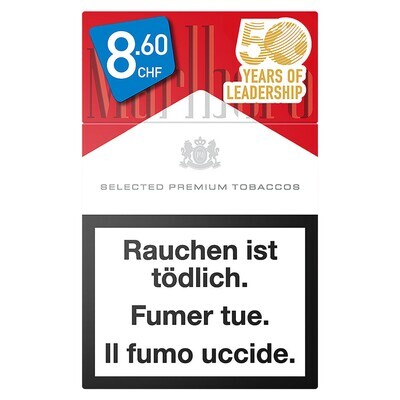 MARLBORO RED BOX 50 YEARS EDITION LEP MARLBORO RED BOX 50 YEARS EDITION LEP