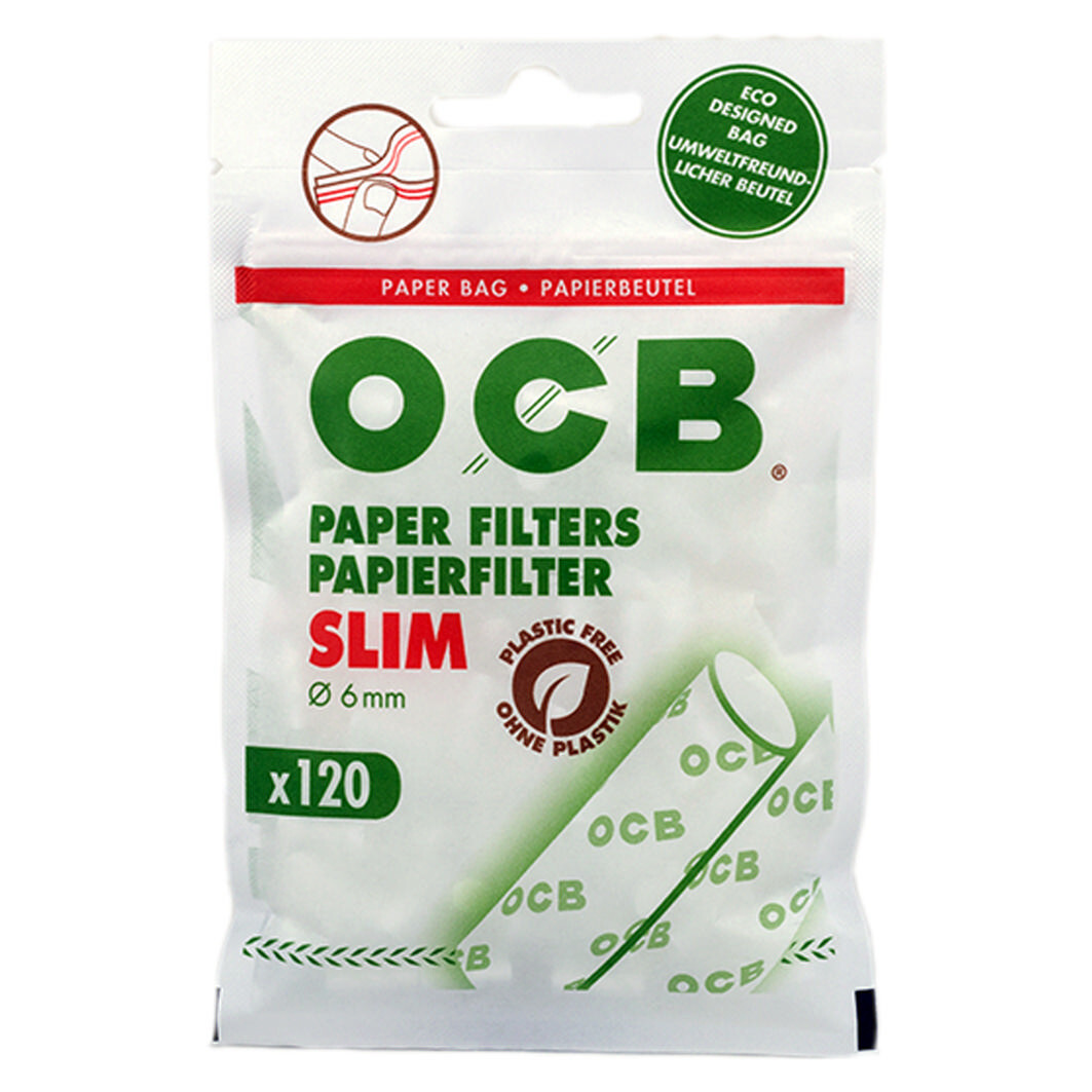 OCB SLIM PAPER FILTER 6MM
