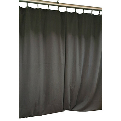 Rideau de scène en molleton 320G 6M par 3M noir Rideau de scène en molleton 320G 6M par 3M noir
