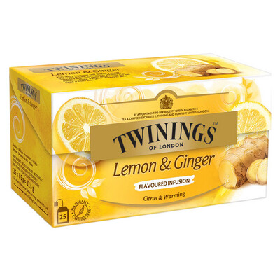 TWININGS CITRON & GINGEMBRE 25X1.5G