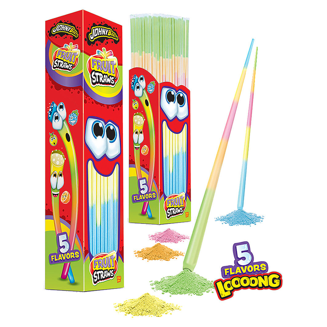 JOHNY BEE FRUIT STRAWS 1.8KG