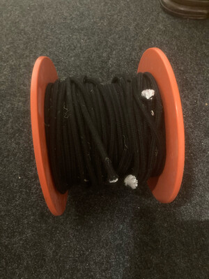 Corde noir 8mm polyester prix au mètre linéaire Corde noir 8mm polyester prix au mètre linéaire
