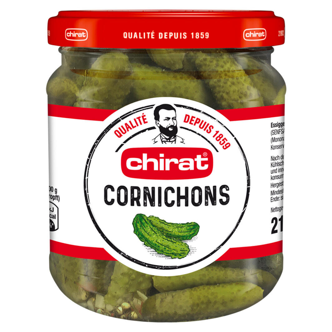 Chirat Cornichons 210g