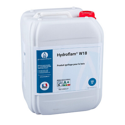 Produit ignifugeant pour le bois PROTECFLAM Hydroflam®W18 - 8,33l