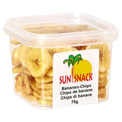 Sun-Snack Chips de bananes 75g
