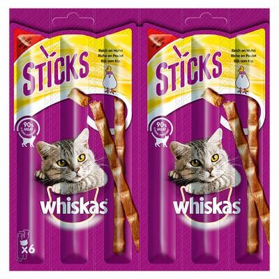 Whiskas Sticks Poulet 6x6g
