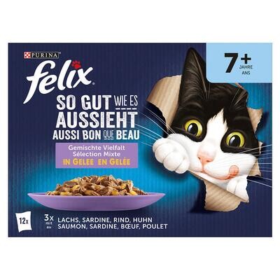 Purina Felix Agail Gelée Senior 12x85g Purina Felix Agail Gelée Senior 12x85g