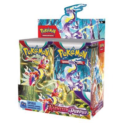 Pokemon Booster DE Scarlet + Violet No.1 ass. Pokemon Booster DE Scarlet + Violet No.1 ass.