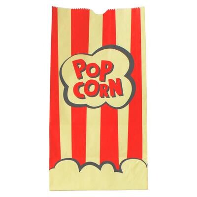 Popcorn Sachets Retro rouge 85oz
