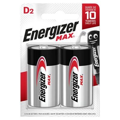 Energizer Max D2 LR20/E95