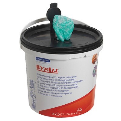 Kimberly-Clark lingettes nettoyantes humides Wypall Kimberly-Clark lingettes nettoyantes humides Wypall
