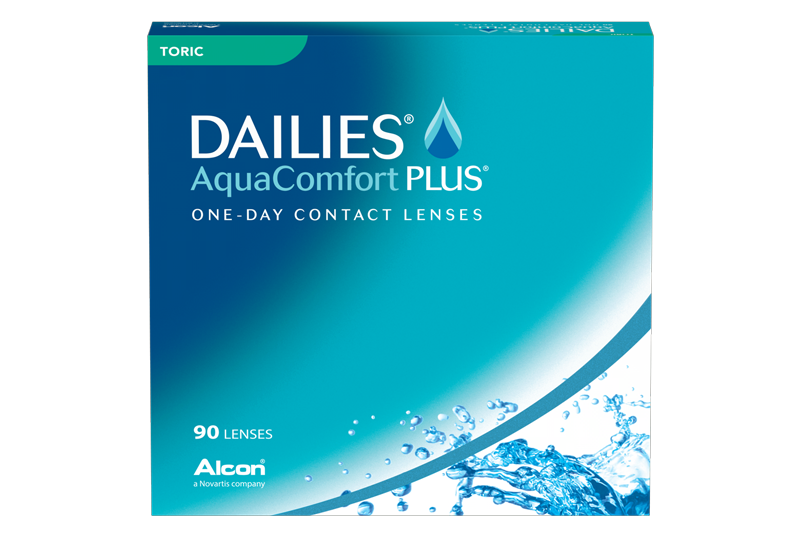 Dailies Aqua Comfort Plus Toric 90pk
