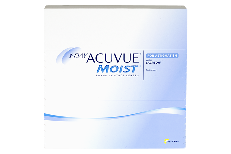 Acuvue 1-Day Moist for Astigmatism 90 pk