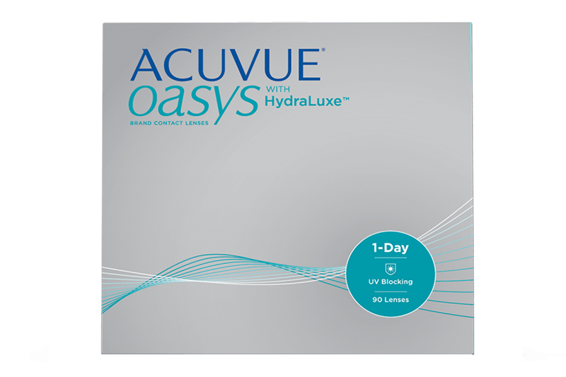 Acuvue 1-Day Oasys with HydraLuxe 90 pk