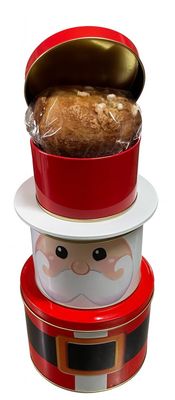 Mostaccioli, Panettone e Biscotti Amarena in Latta