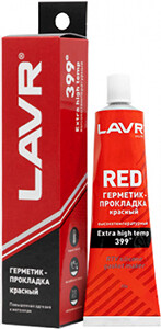 Герметик-прокладка красный высокотемпературный RED LAVR RTV silicone gasket maker 85г