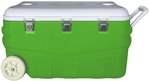 Изотермический контейнер тм ^Арктика^ 80л_ арт.2000-80 (зеленый)