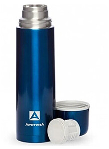 Термос бытовой вакуумный (для напитков)_ тм ^Арктика^ 750мл_ арт. 102-750 (синий)