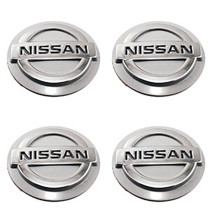 Наклейка на ц.о диска алюминий Nissan D55 комплект