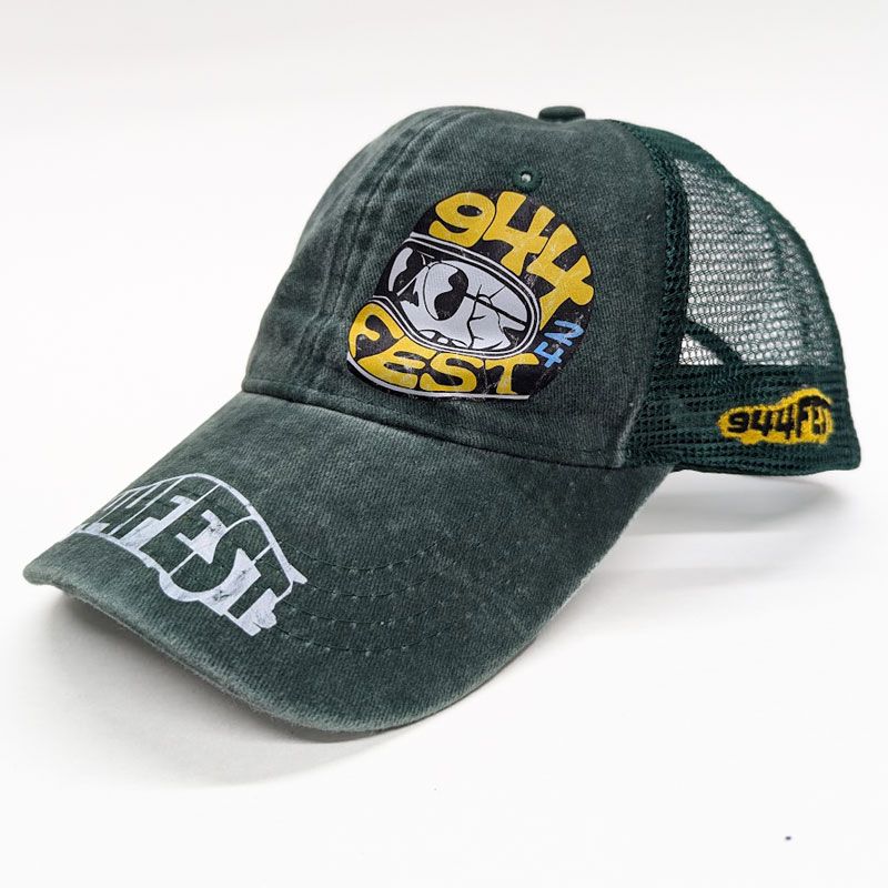 944Fest skull racer hat - green