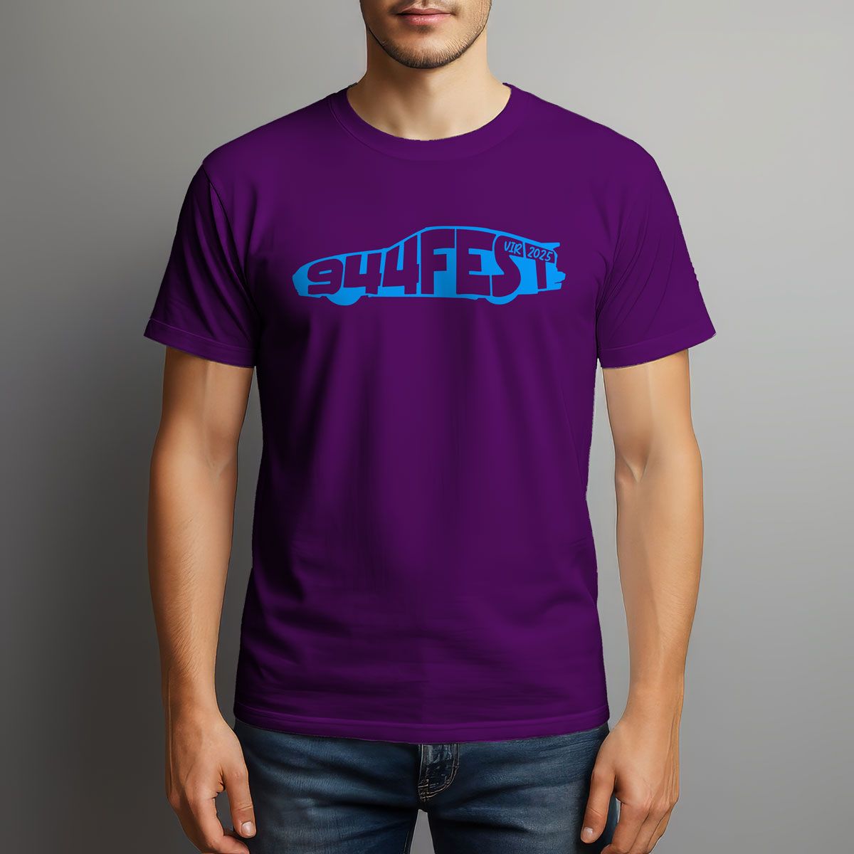 944Fest Logo Shirt - Purple / Blue