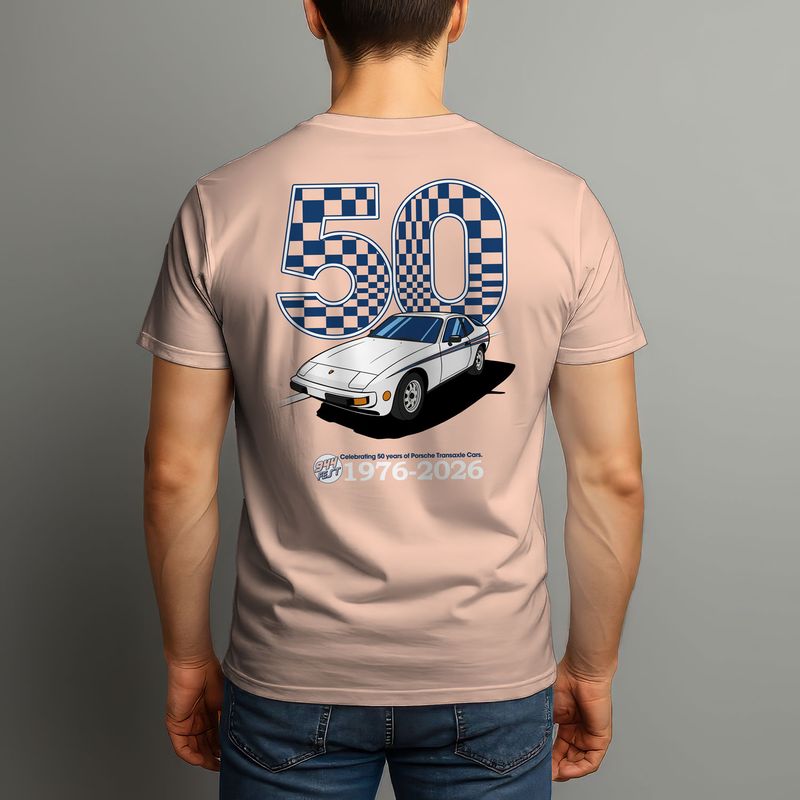 50th Anniversary Transaxle Shirt - Peach