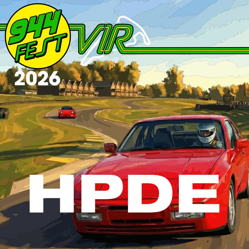 HPDE Registration 2026 944Fest