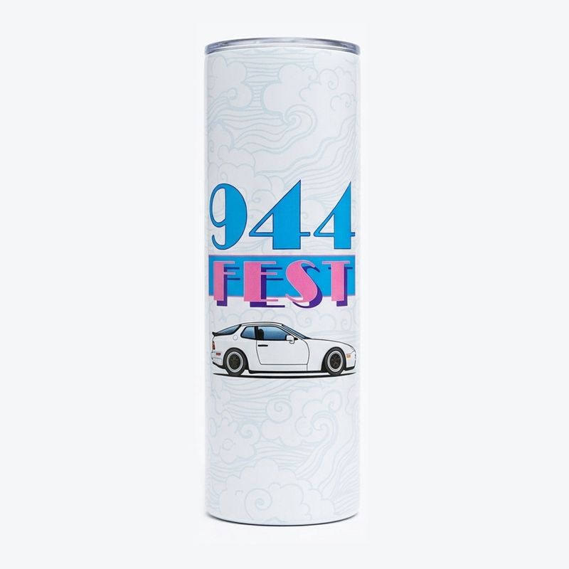 Miami Vice Themed Insulated Tumbler 30oz - 944Fest 2026