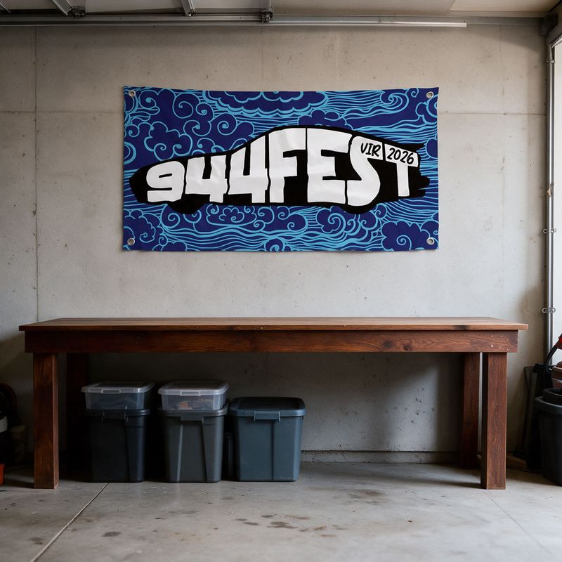944Fest Car Logo - Banner - 2ft x 4ft